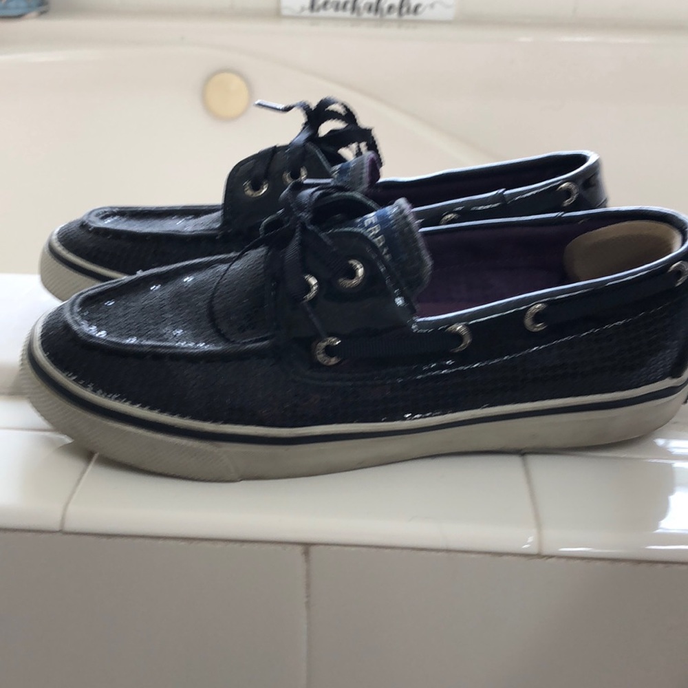 Gently Used Sperry sequin sneakers